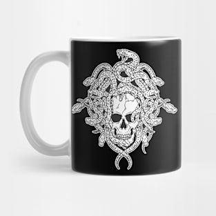 Skull and snake Mug